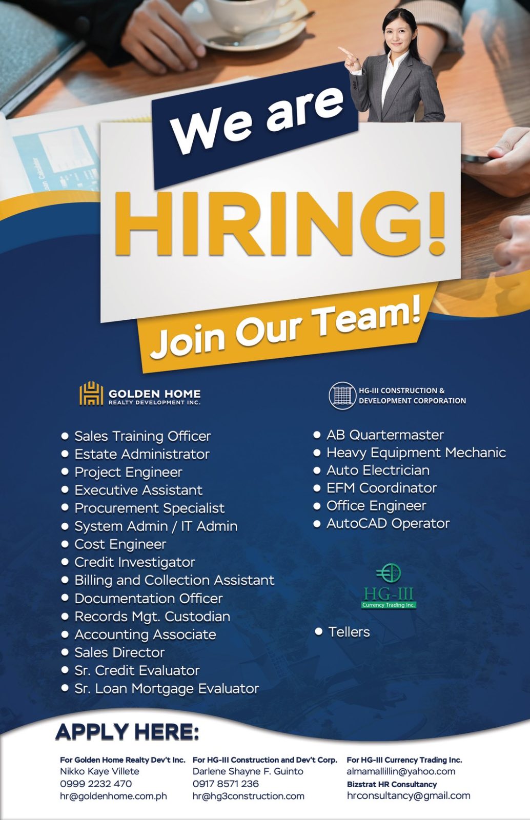 HGIII Group of Companies Internships, On the Job Training (OJT) and